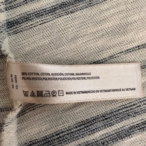 saturday sunday Anthropologie Open Cardigan Women's Size L Pockets Breathable - Picture 13 of 16